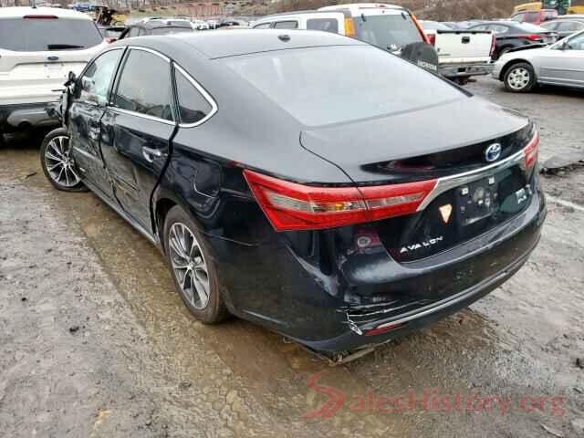 4T1BD1EB5GU052770 2016 TOYOTA AVALON