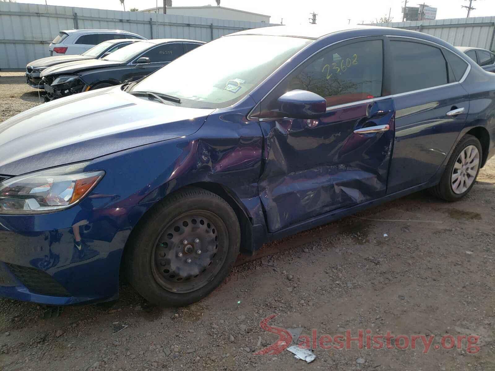 3N1AB7AP2KY421376 2019 NISSAN SENTRA