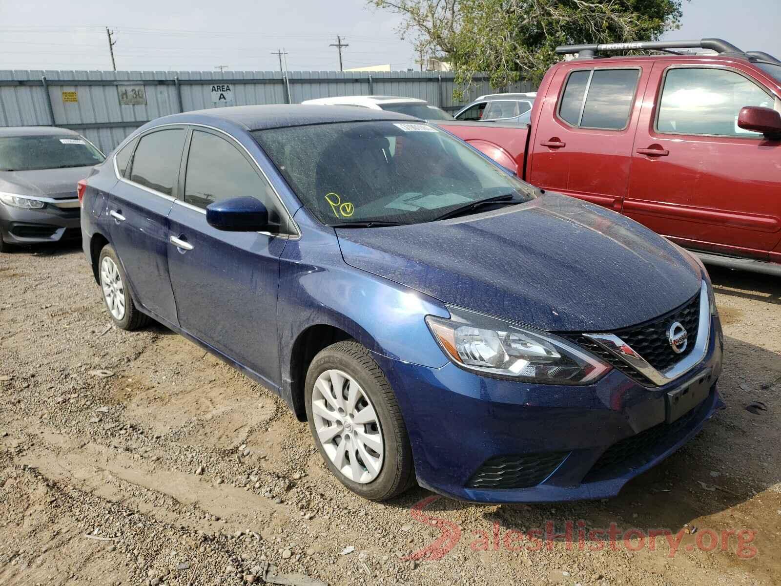 3N1AB7AP2KY421376 2019 NISSAN SENTRA