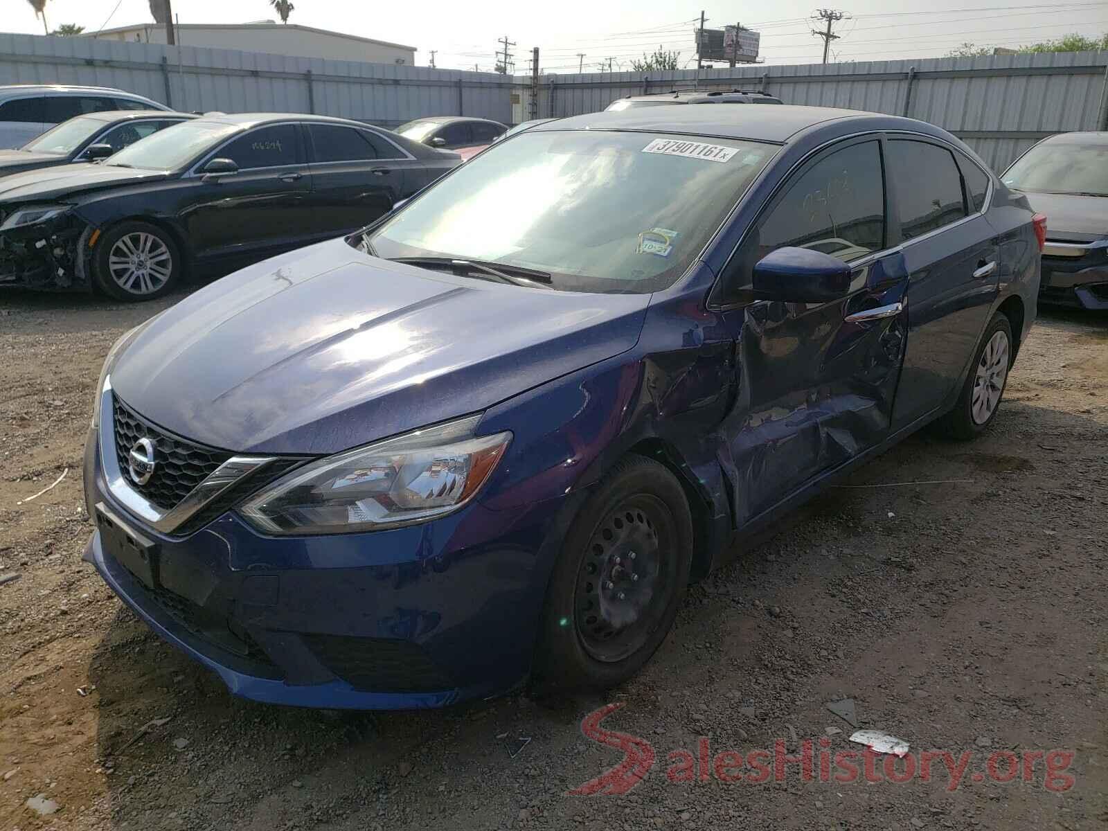 3N1AB7AP2KY421376 2019 NISSAN SENTRA