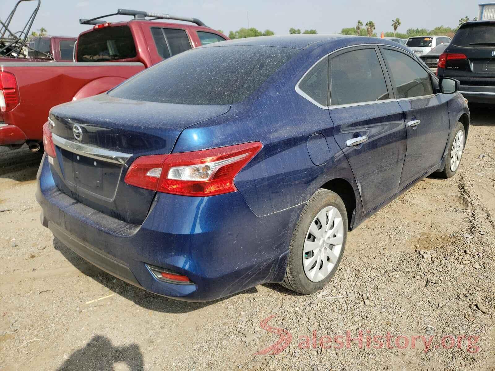 3N1AB7AP2KY421376 2019 NISSAN SENTRA