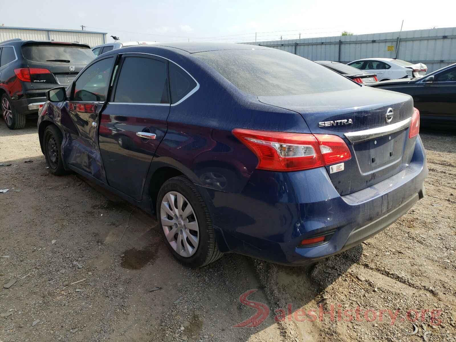 3N1AB7AP2KY421376 2019 NISSAN SENTRA