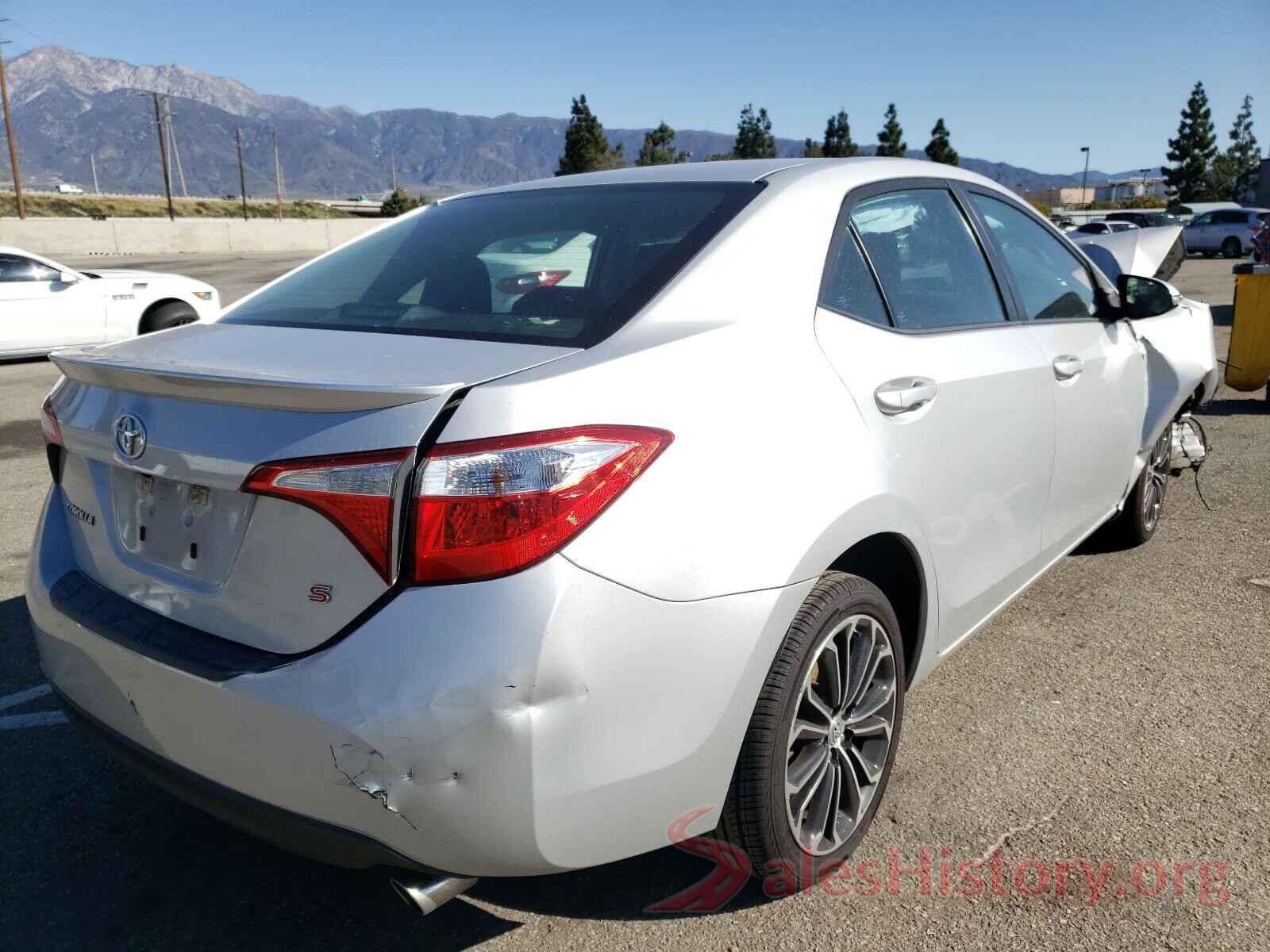 5YFBURHEXGP433133 2016 TOYOTA COROLLA