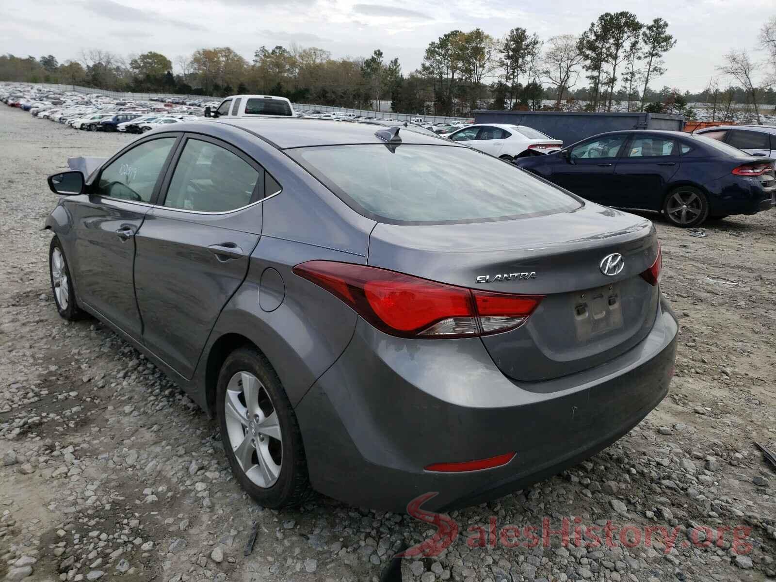 KMHDH4AE1GU637053 2016 HYUNDAI ELANTRA