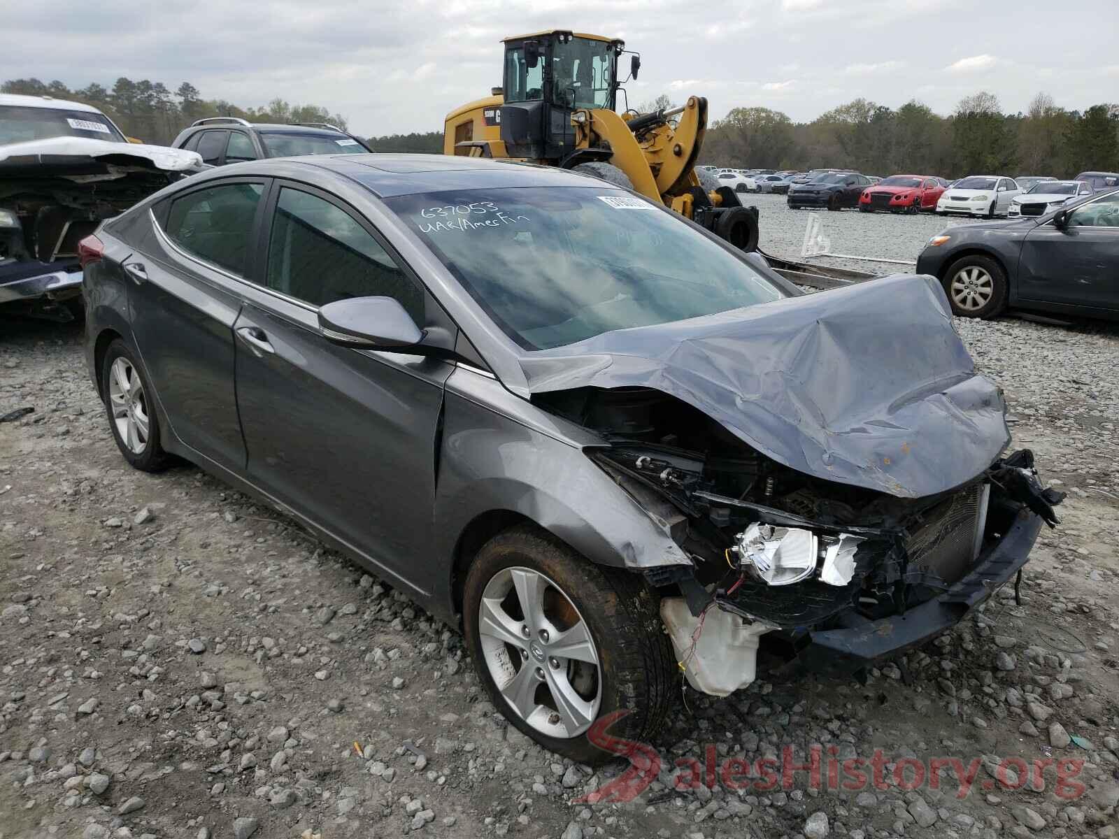 KMHDH4AE1GU637053 2016 HYUNDAI ELANTRA