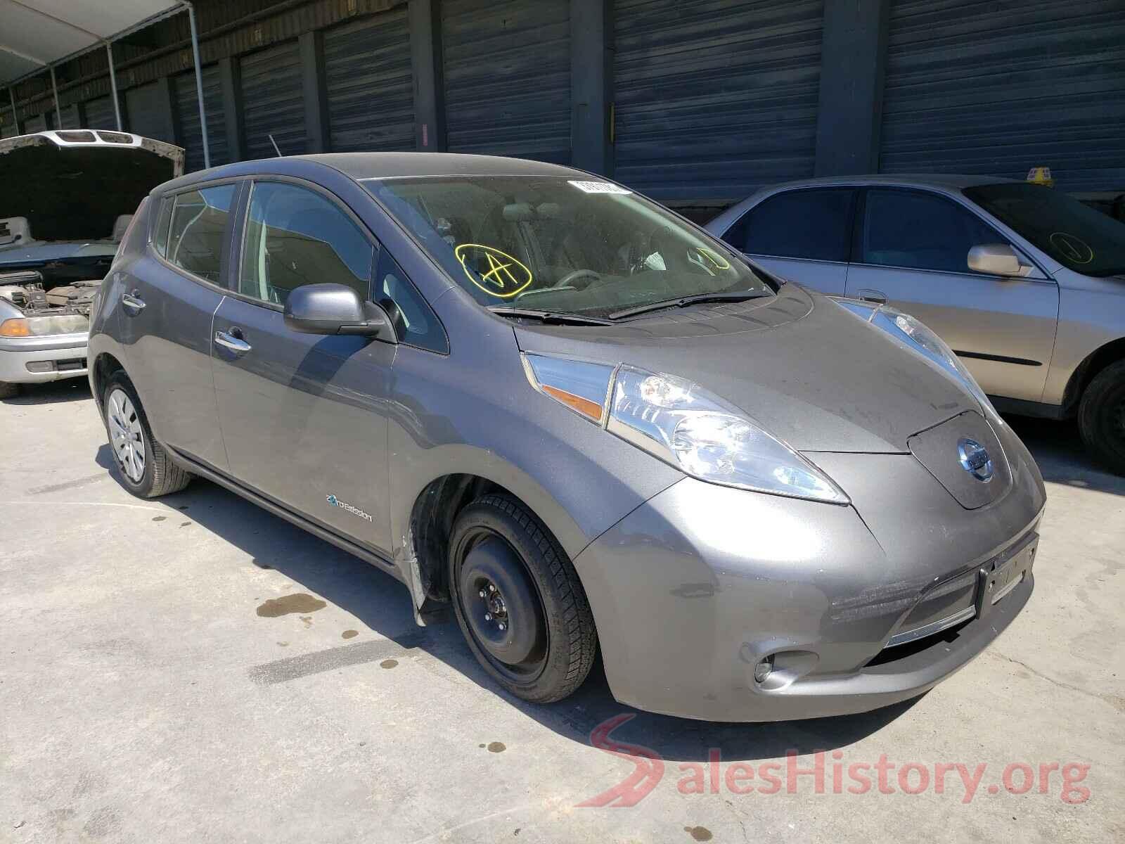 1N4AZ0CP3GC304005 2016 NISSAN LEAF