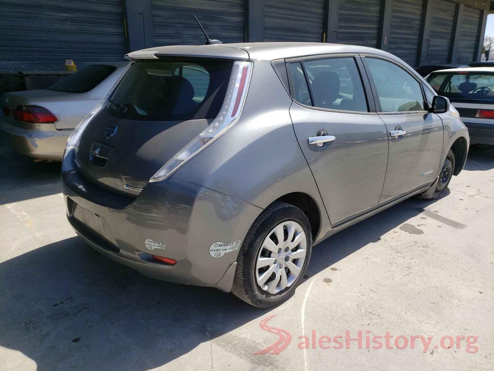 1N4AZ0CP3GC304005 2016 NISSAN LEAF