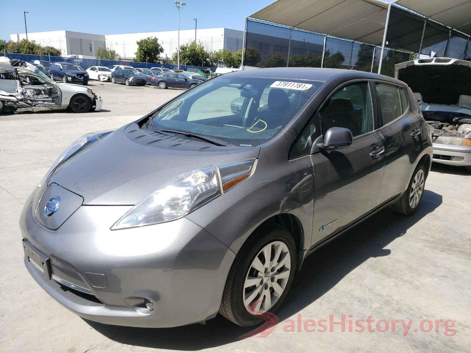 1N4AZ0CP3GC304005 2016 NISSAN LEAF