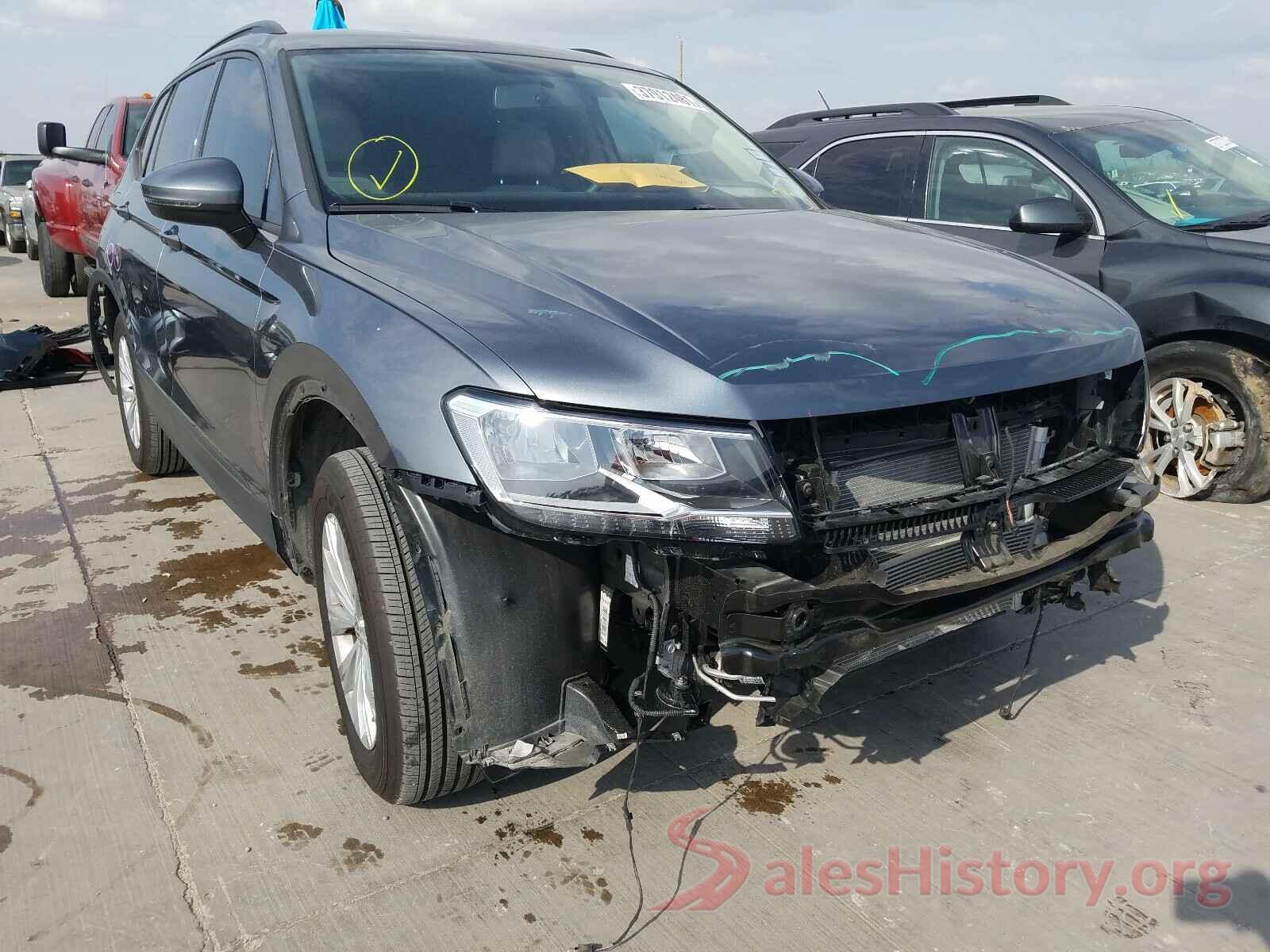 3VV1B7AX0LM072712 2020 VOLKSWAGEN TIGUAN