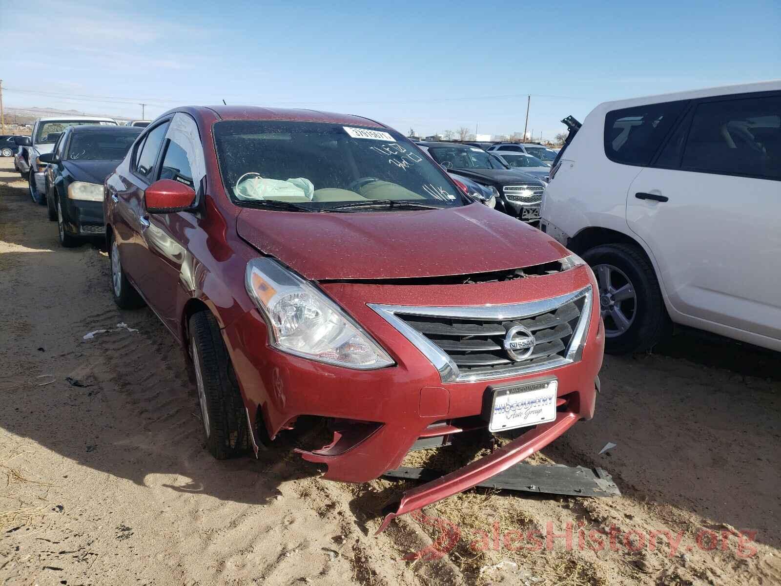 3N1CN7AP4KL841086 2019 NISSAN VERSA