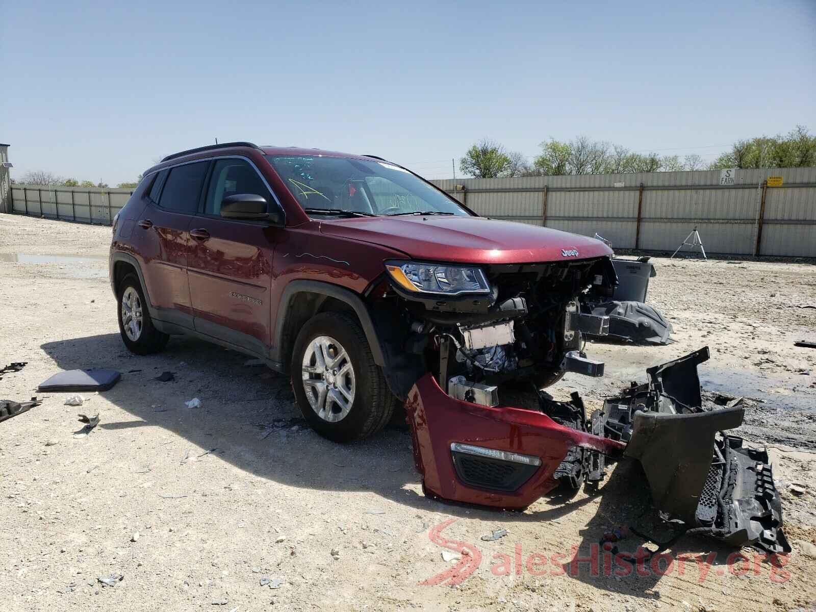 3C4NJCABXLT243147 2020 JEEP COMPASS