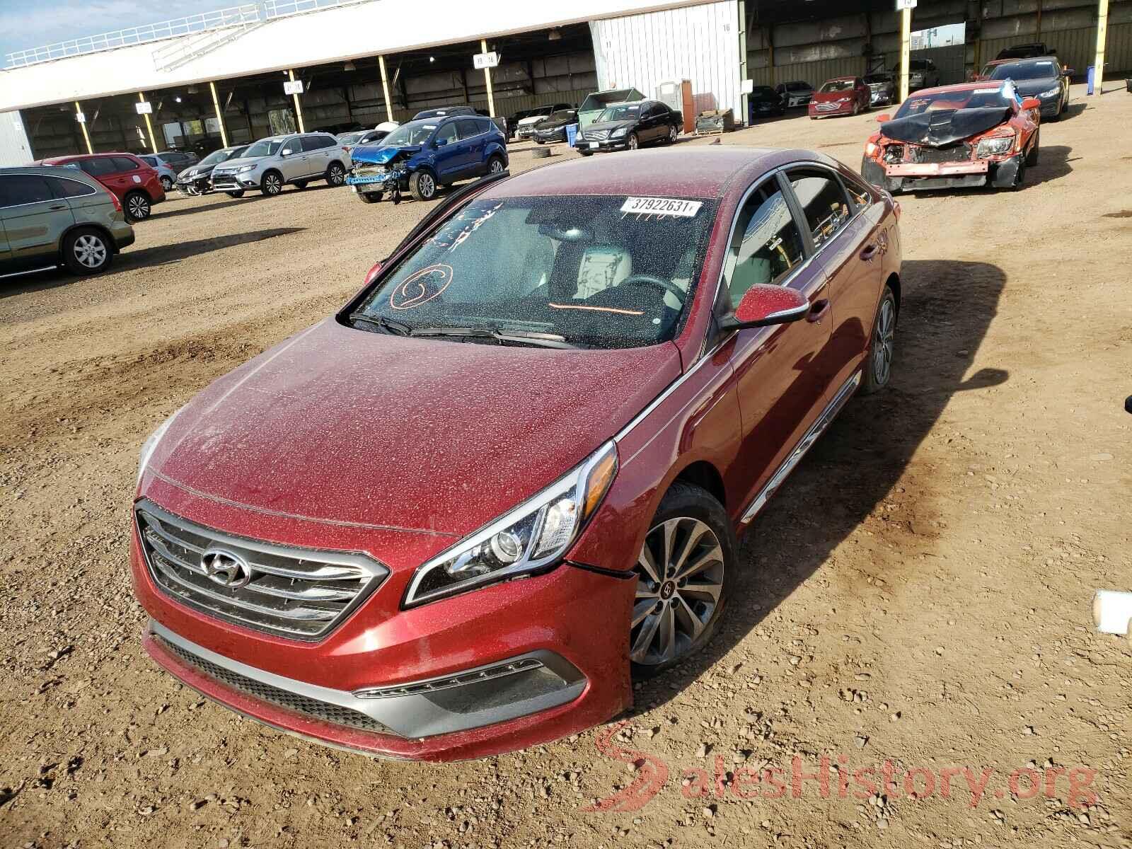 5NPE34AFXGH273578 2016 HYUNDAI SONATA