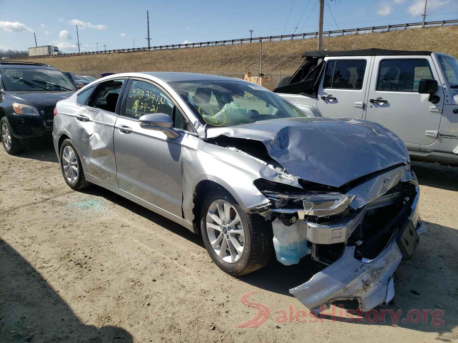 3FA6P0MU4LR185974 2020 FORD FUSION