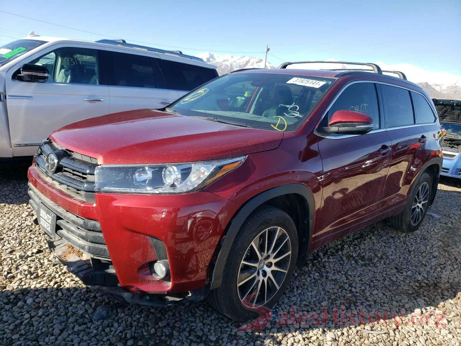 5TDJZRFH1HS444380 2017 TOYOTA HIGHLANDER