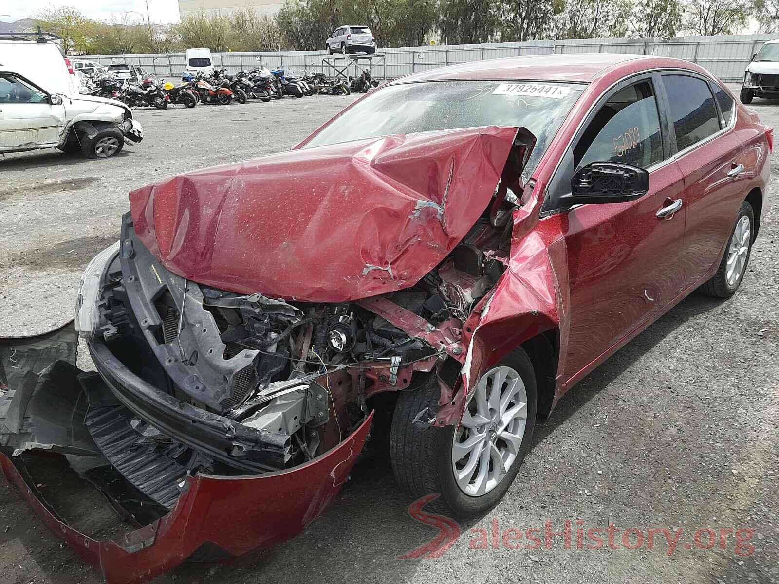 3N1AB7AP4KY257452 2019 NISSAN SENTRA