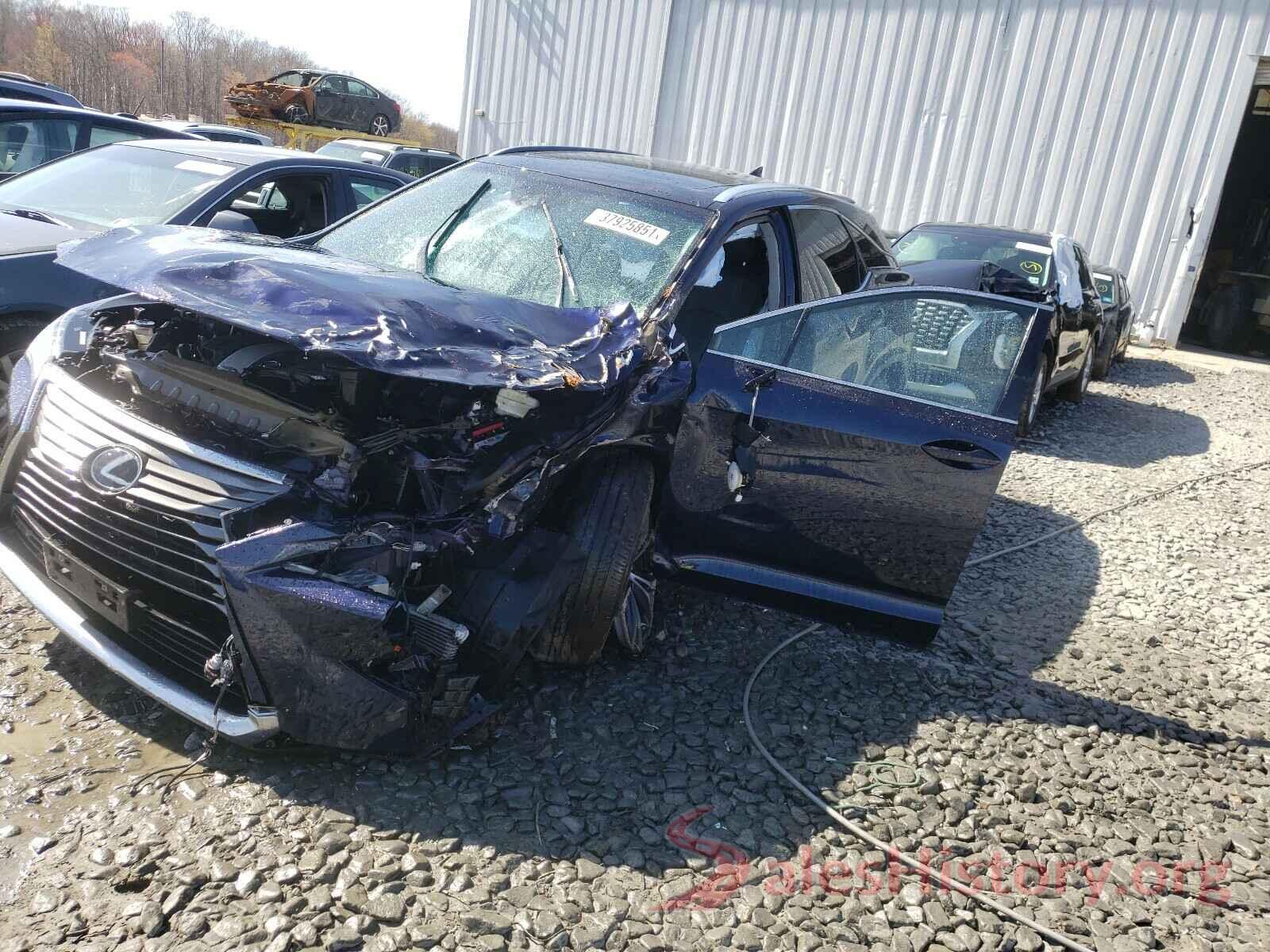 2T2BZMCAXJC143454 2018 LEXUS RX350