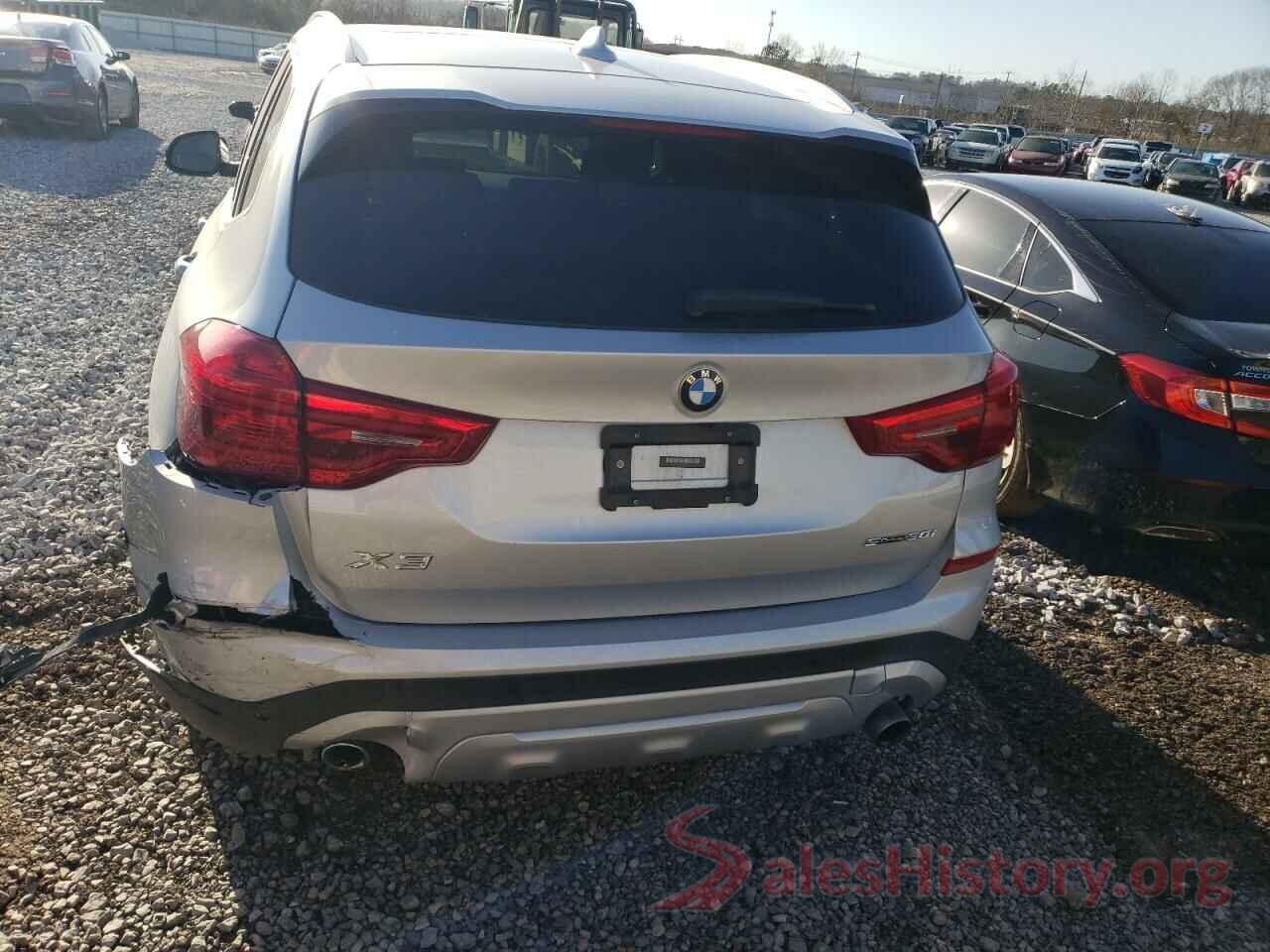 5UXTR7C57KLF25708 2019 BMW X3