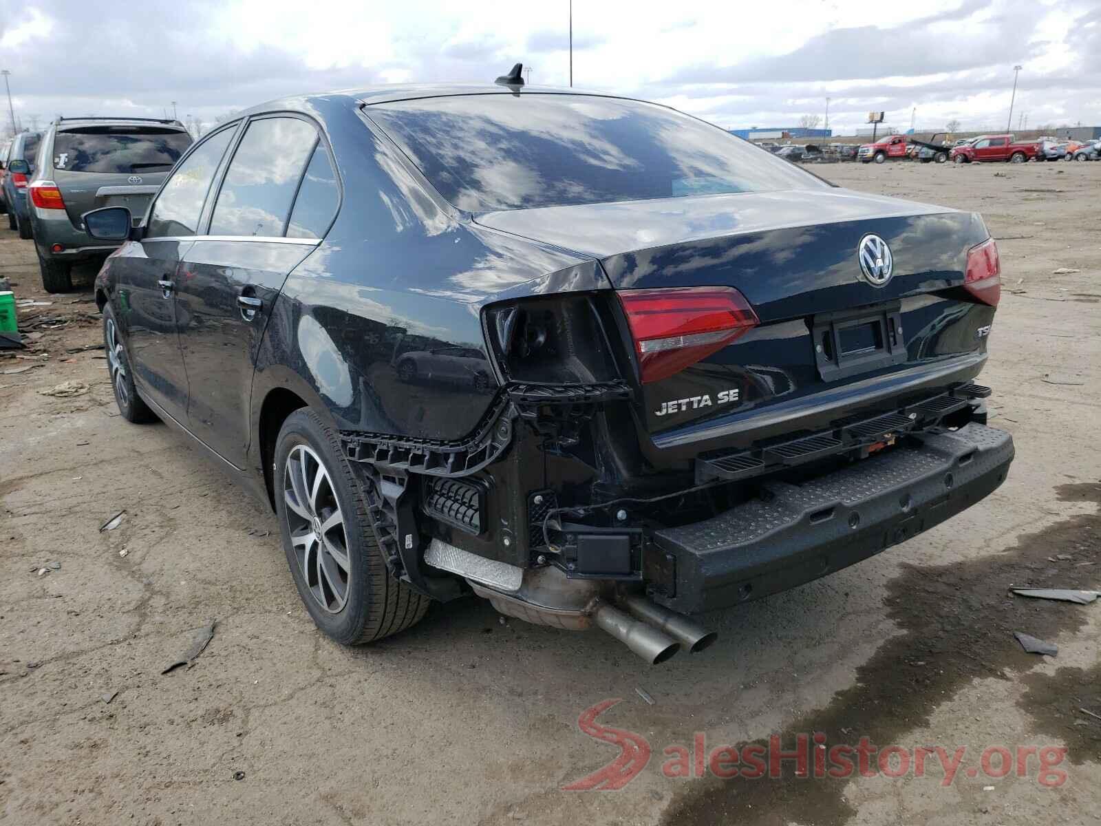 3VWDB7AJ9HM290160 2017 VOLKSWAGEN JETTA