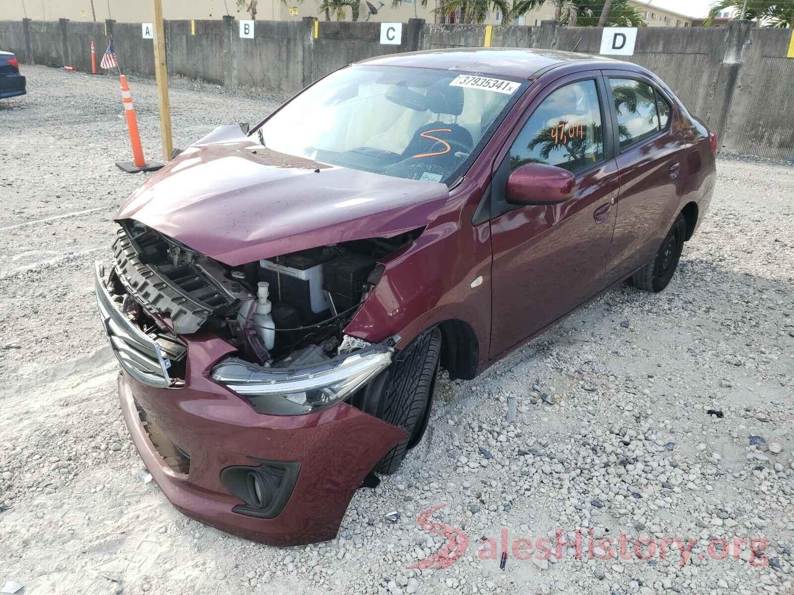 ML32F3FJ7HHF06145 2017 MITSUBISHI MIRAGE