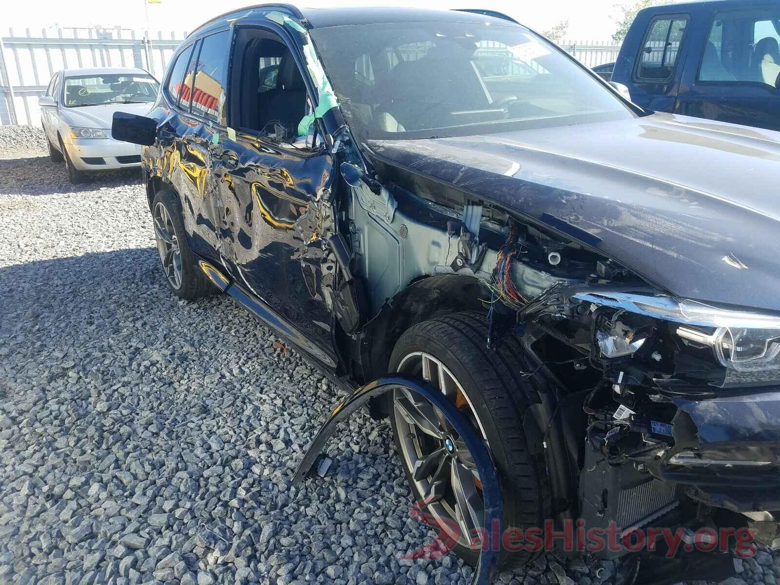 5UXTS3C50K0Z07400 2019 BMW X3