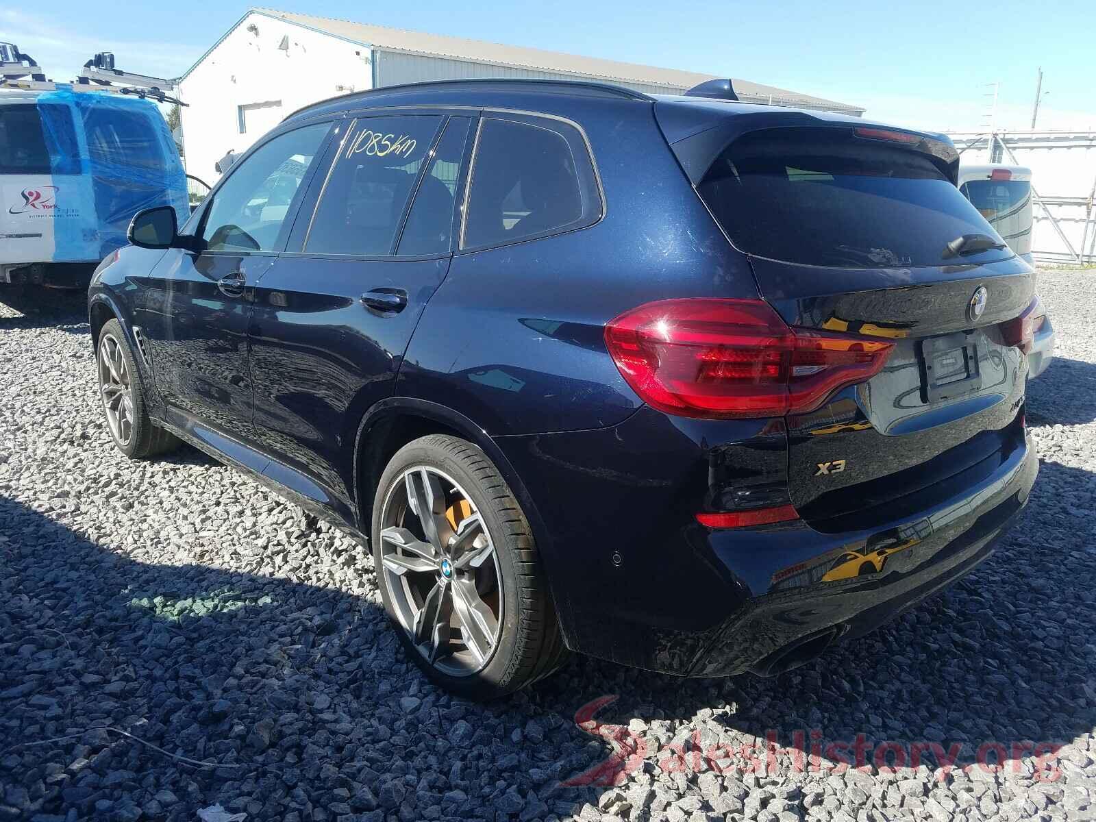 5UXTS3C50K0Z07400 2019 BMW X3