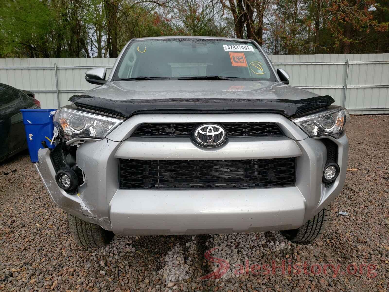 JTEBU5JR1K5701011 2019 TOYOTA 4RUNNER