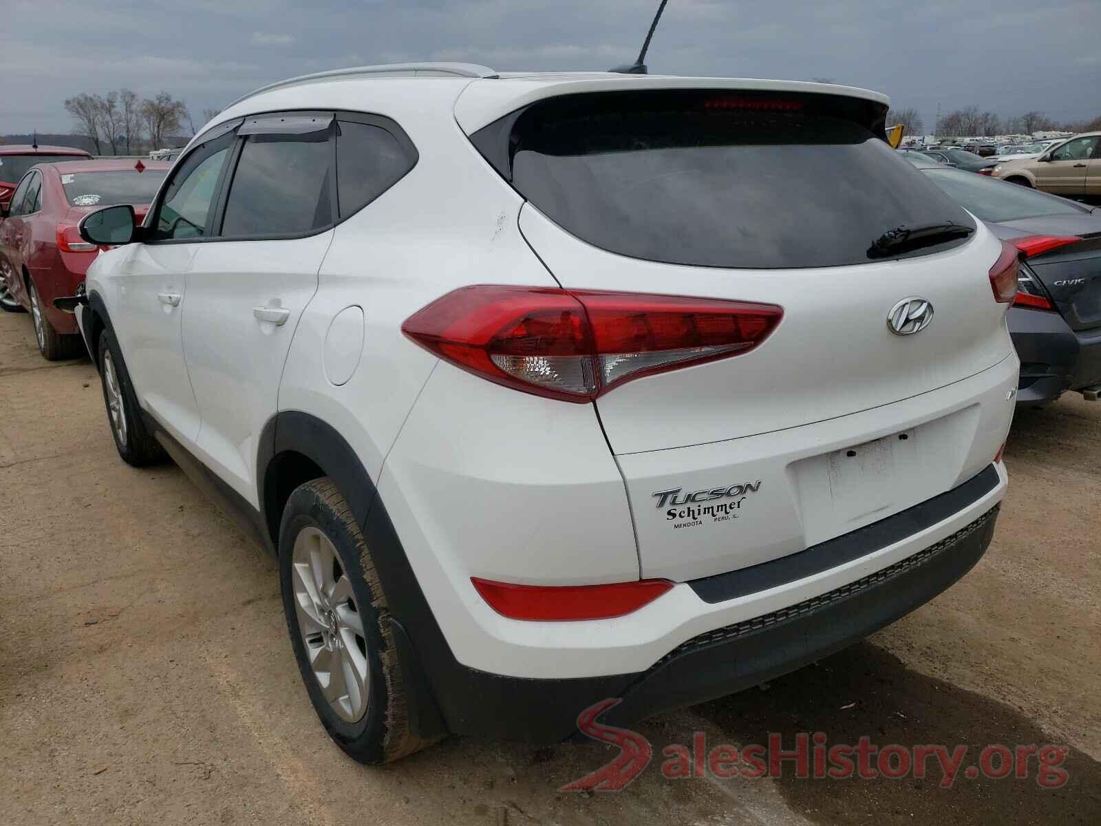 KM8J3CA46GU058160 2016 HYUNDAI TUCSON