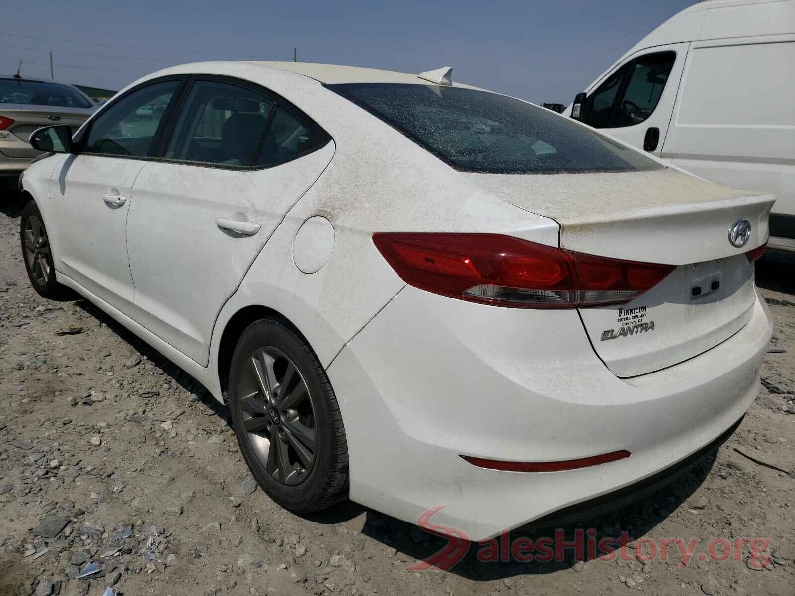 5NPD84LF2HH087349 2017 HYUNDAI ELANTRA