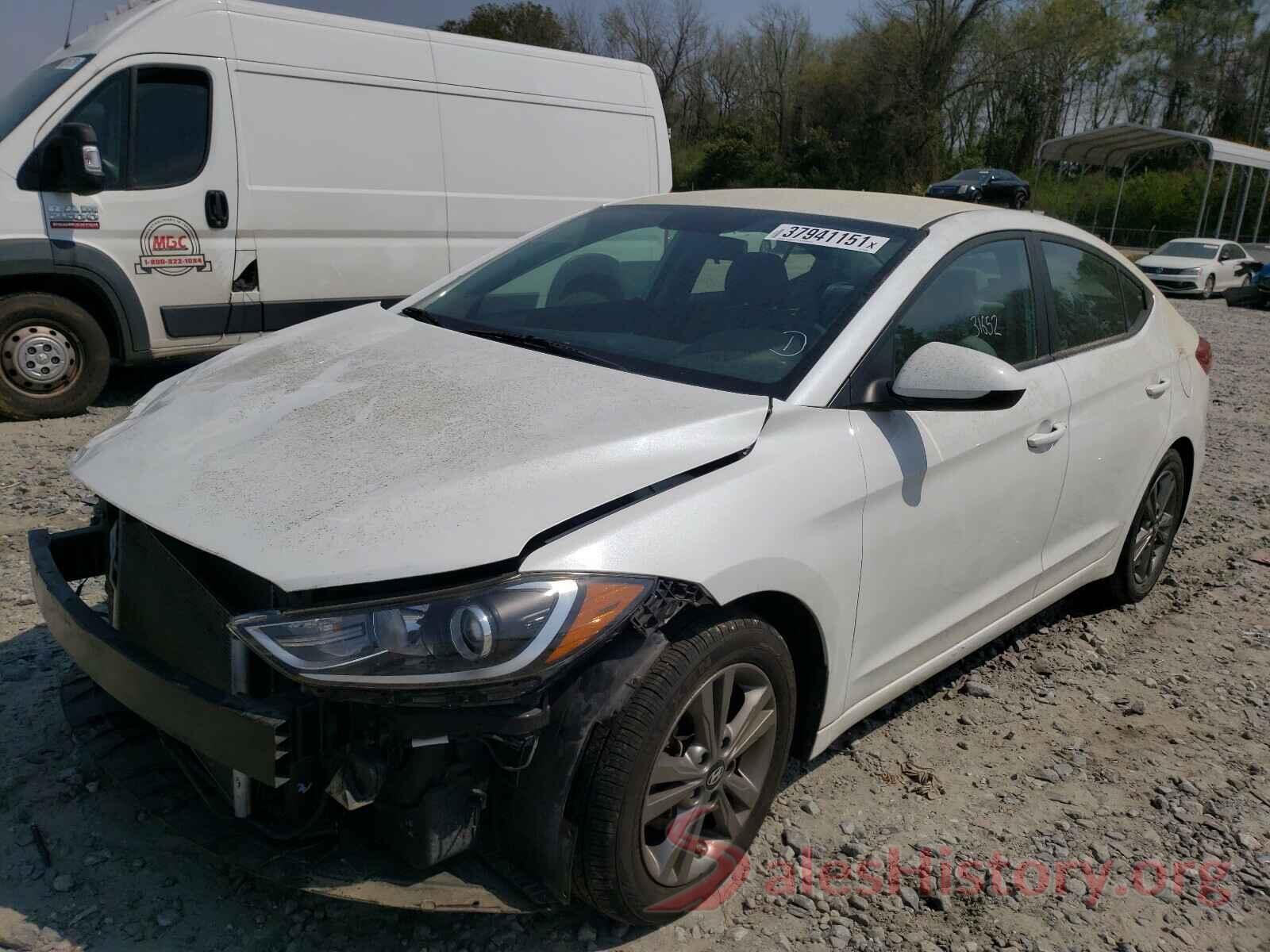 5NPD84LF2HH087349 2017 HYUNDAI ELANTRA