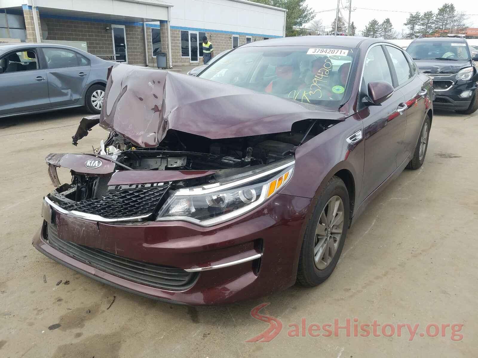 5XXGT4L19GG007362 2016 KIA OPTIMA