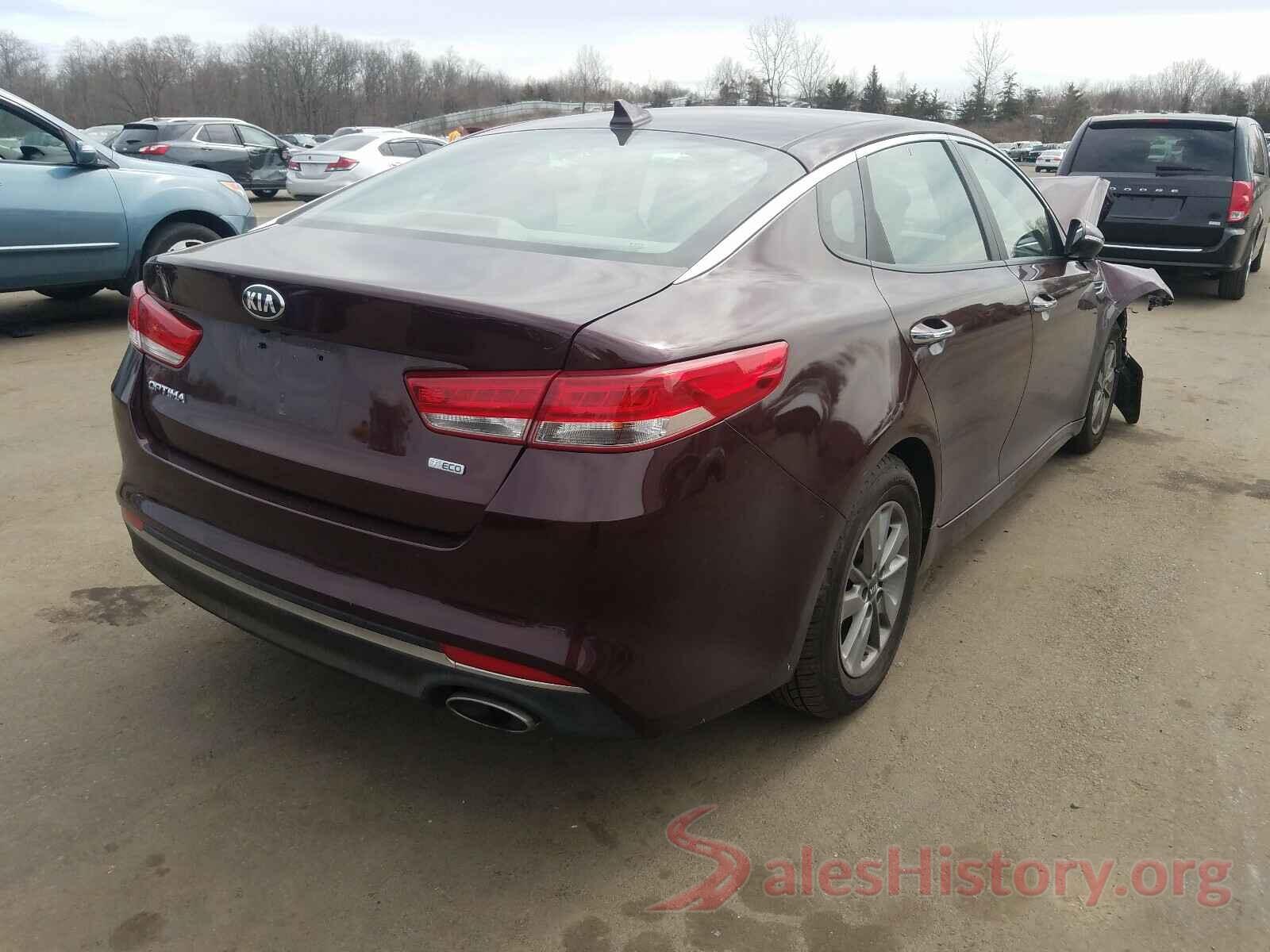 5XXGT4L19GG007362 2016 KIA OPTIMA