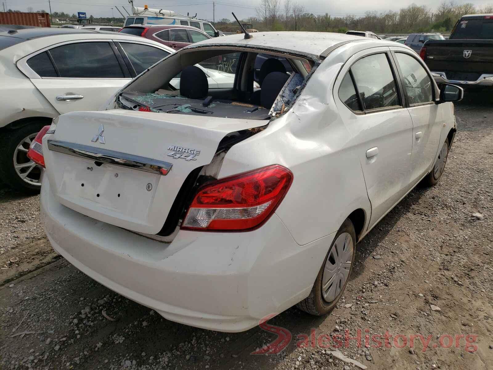 ML32F3FJ3JHF11476 2018 MITSUBISHI MIRAGE