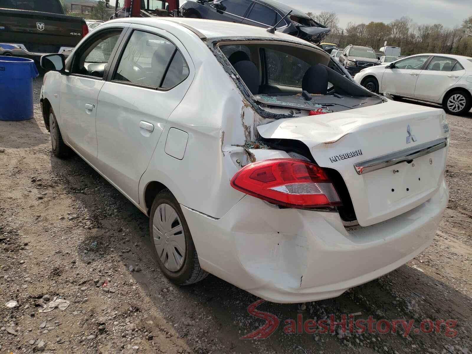 ML32F3FJ3JHF11476 2018 MITSUBISHI MIRAGE