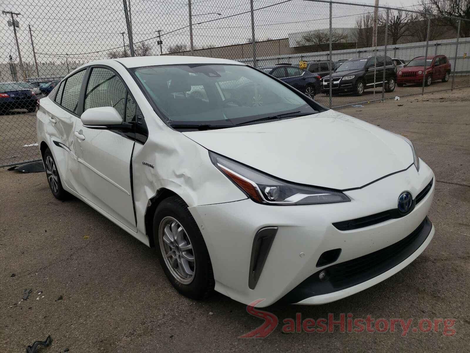 JTDL9RFU3L3014303 2020 TOYOTA PRIUS