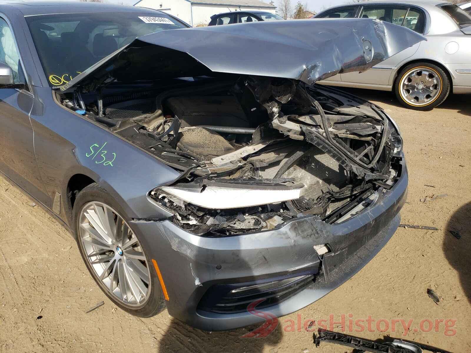 WBAJA7C51JWC75005 2018 BMW 5 SERIES