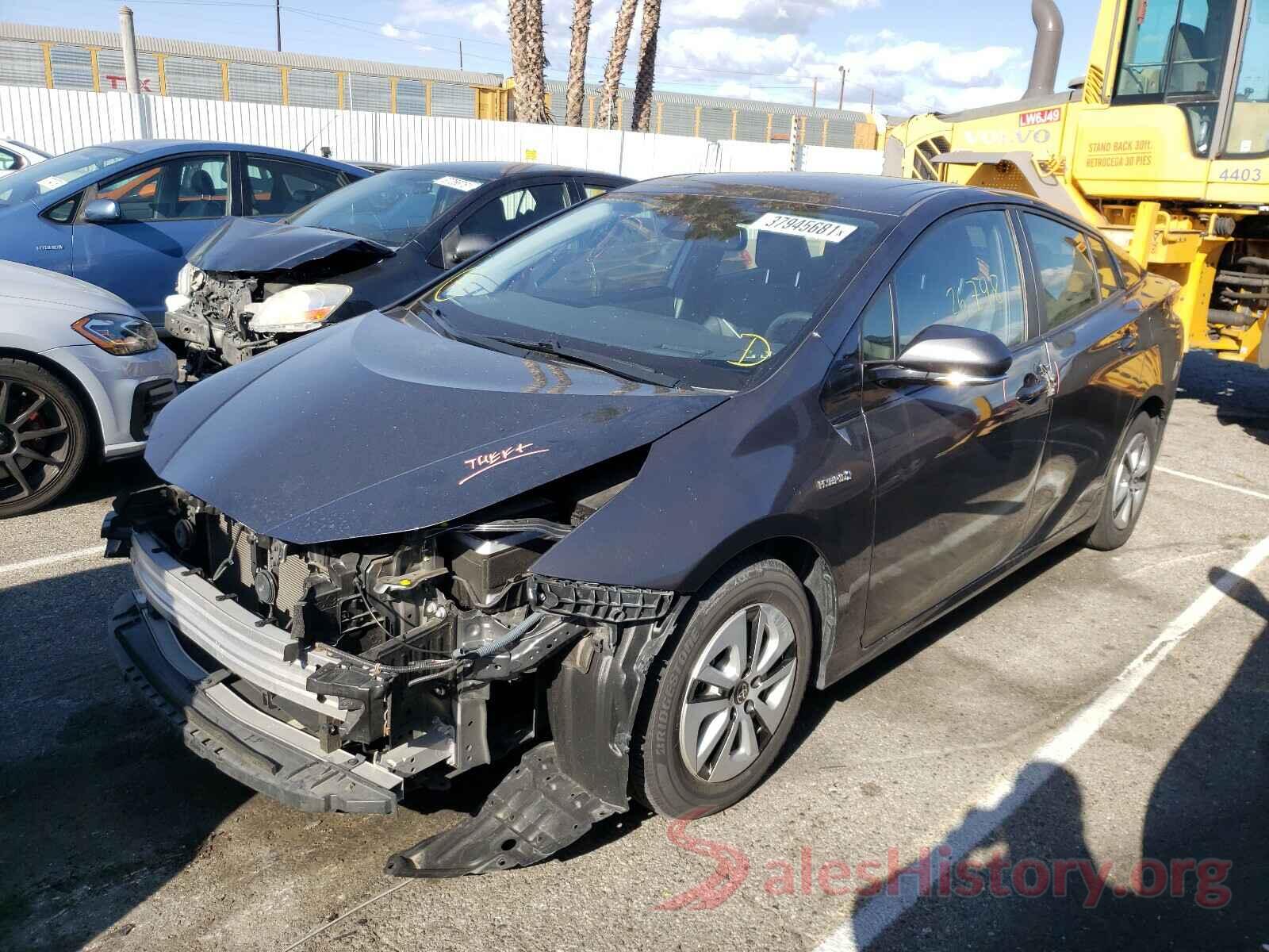 JTDKARFU8H3029938 2017 TOYOTA PRIUS