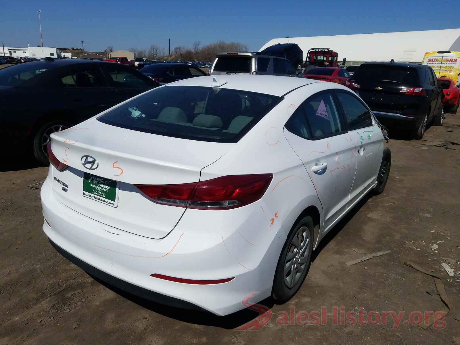 5NPD74LF6HH204482 2017 HYUNDAI ELANTRA