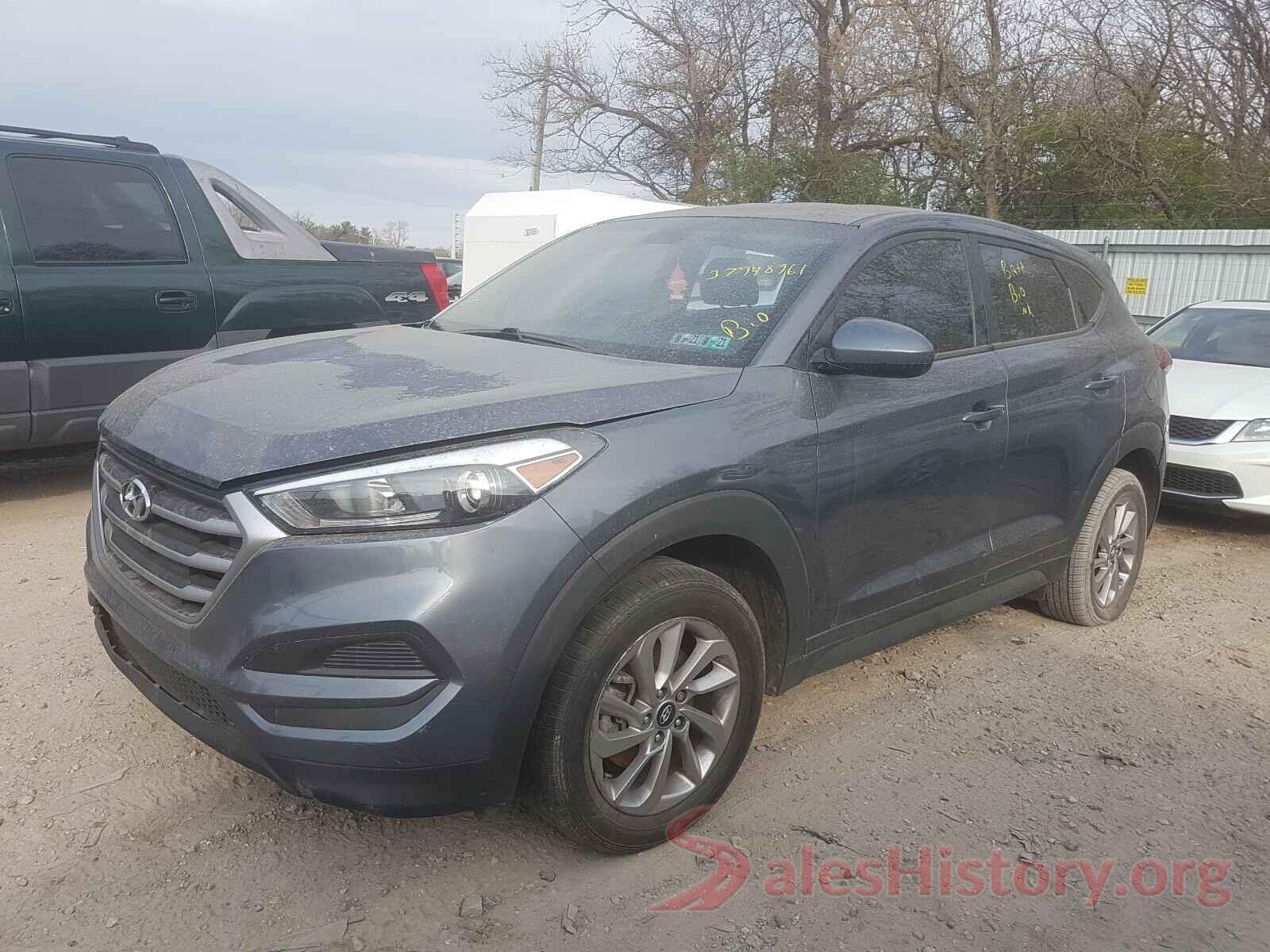 KM8J23A44JU607235 2018 HYUNDAI TUCSON