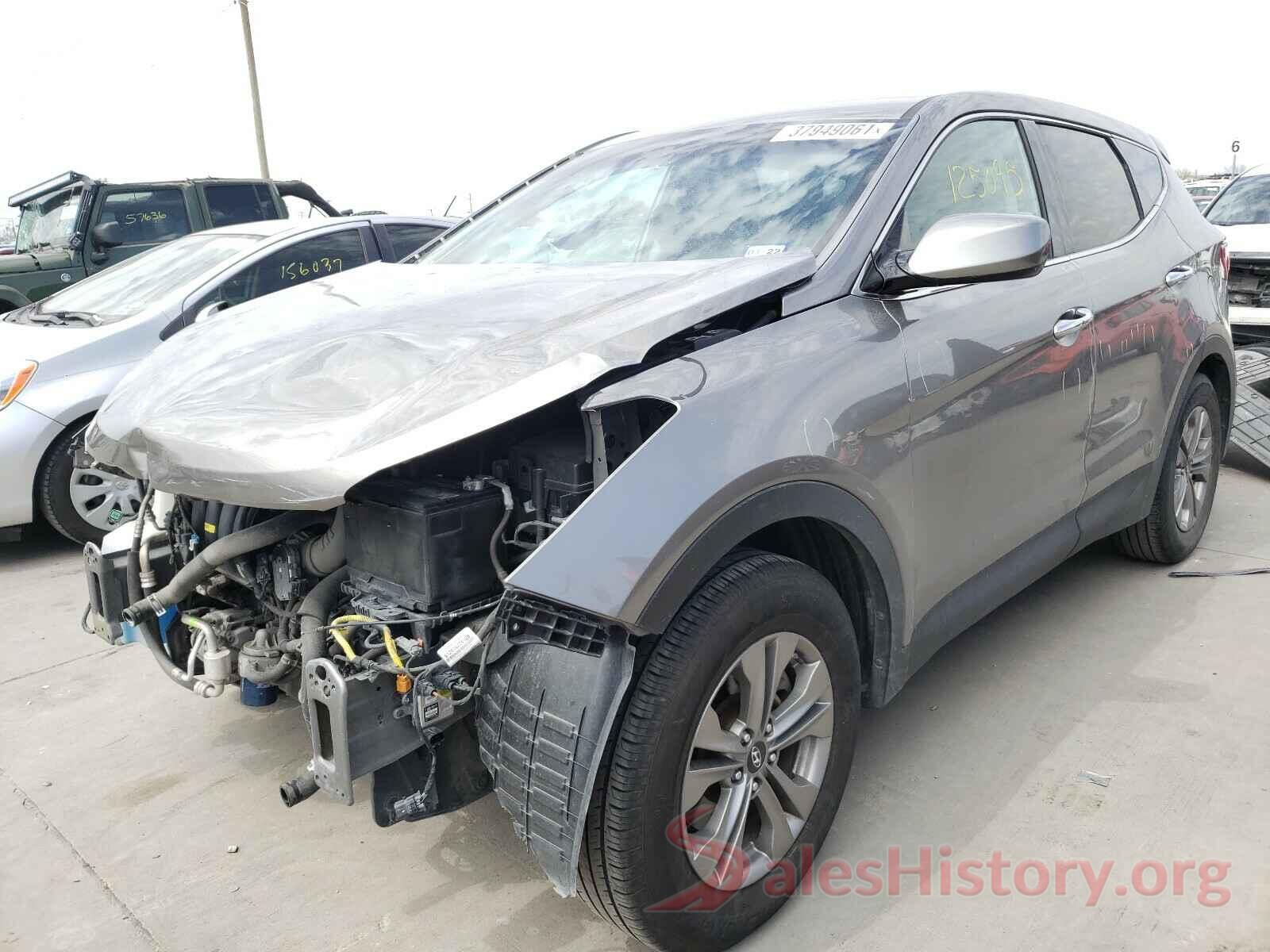 5XYZT3LB1GG376532 2016 HYUNDAI SANTA FE