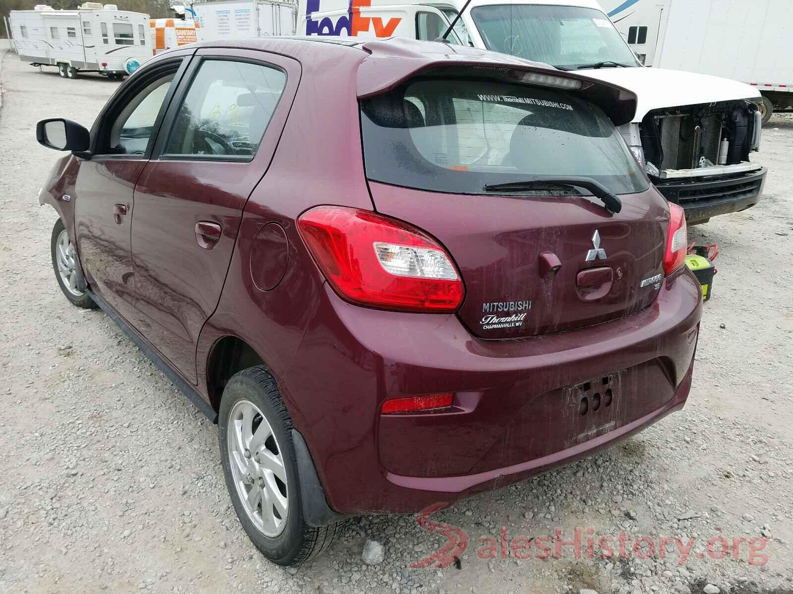 ML32A4HJ4KH002917 2019 MITSUBISHI MIRAGE