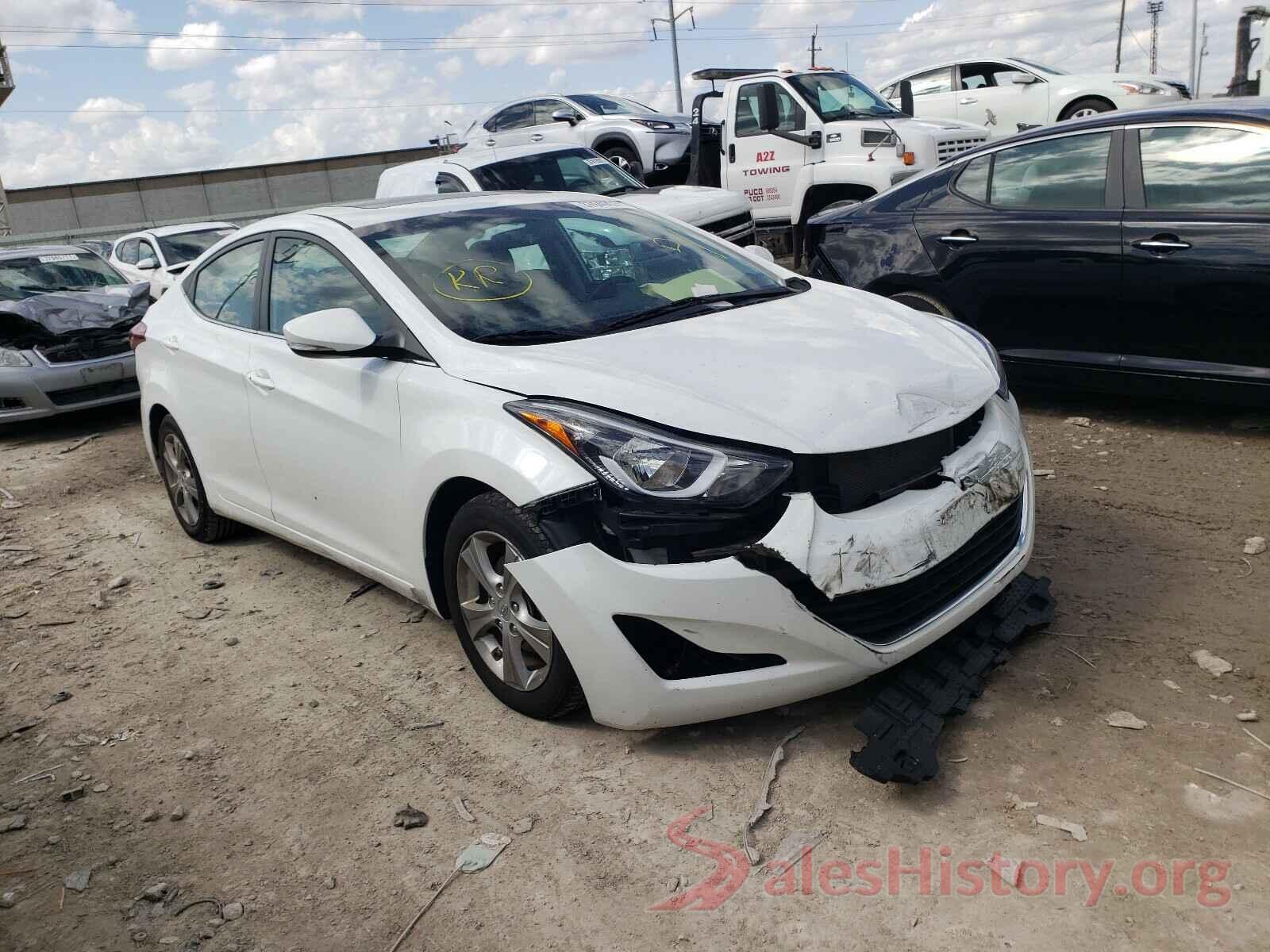 5NPDH4AEXGH734041 2016 HYUNDAI ELANTRA