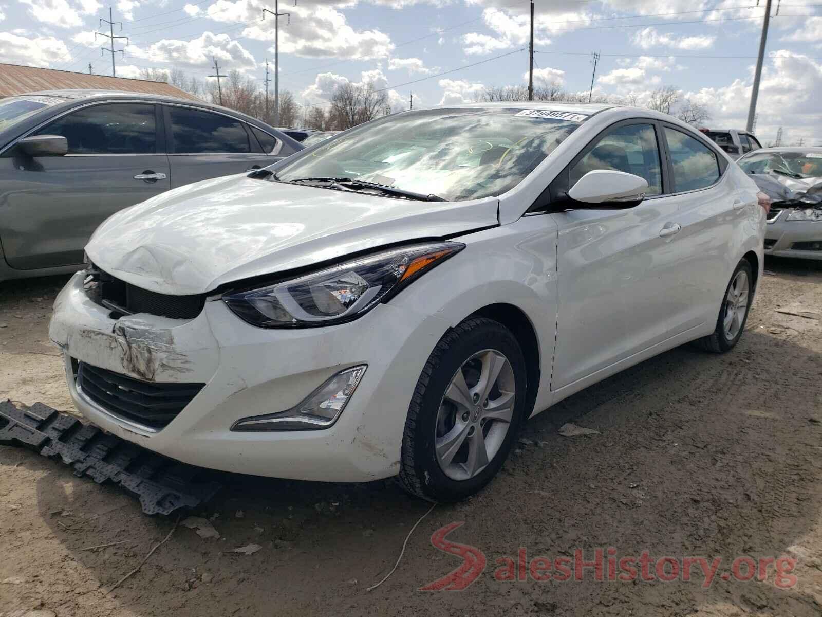 5NPDH4AEXGH734041 2016 HYUNDAI ELANTRA