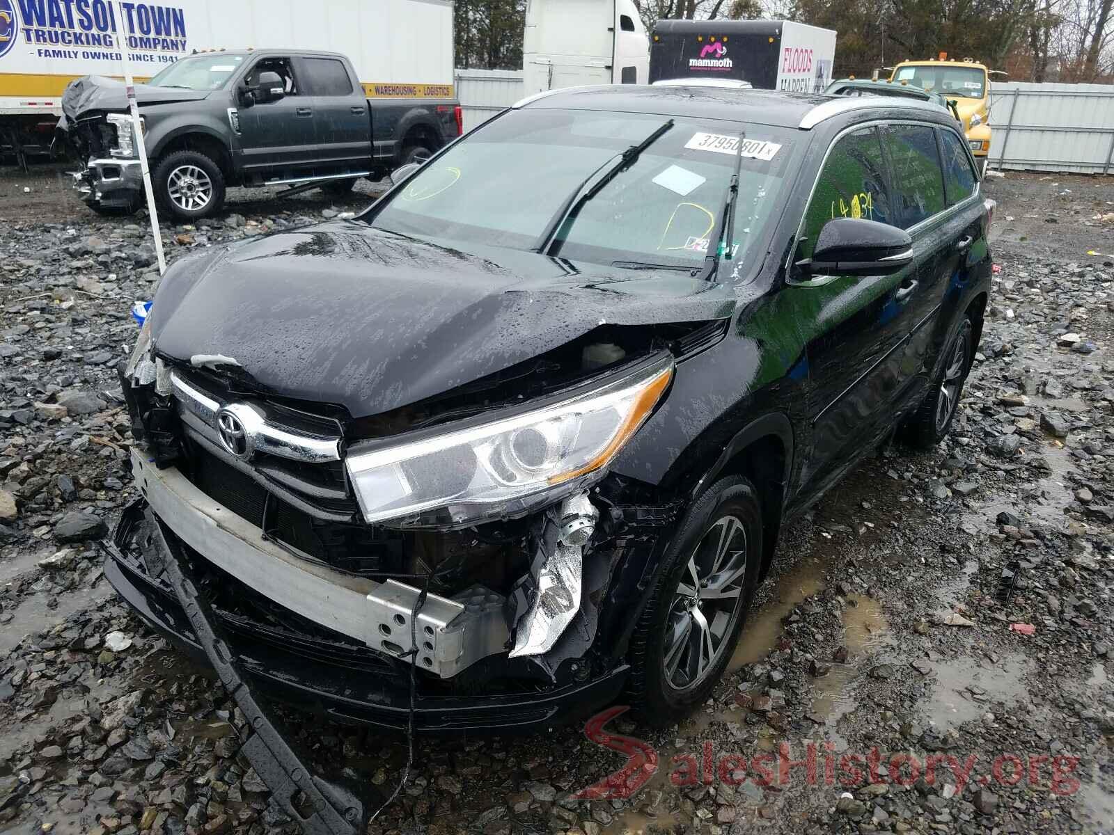 5TDJKRFH8GS308430 2016 TOYOTA HIGHLANDER