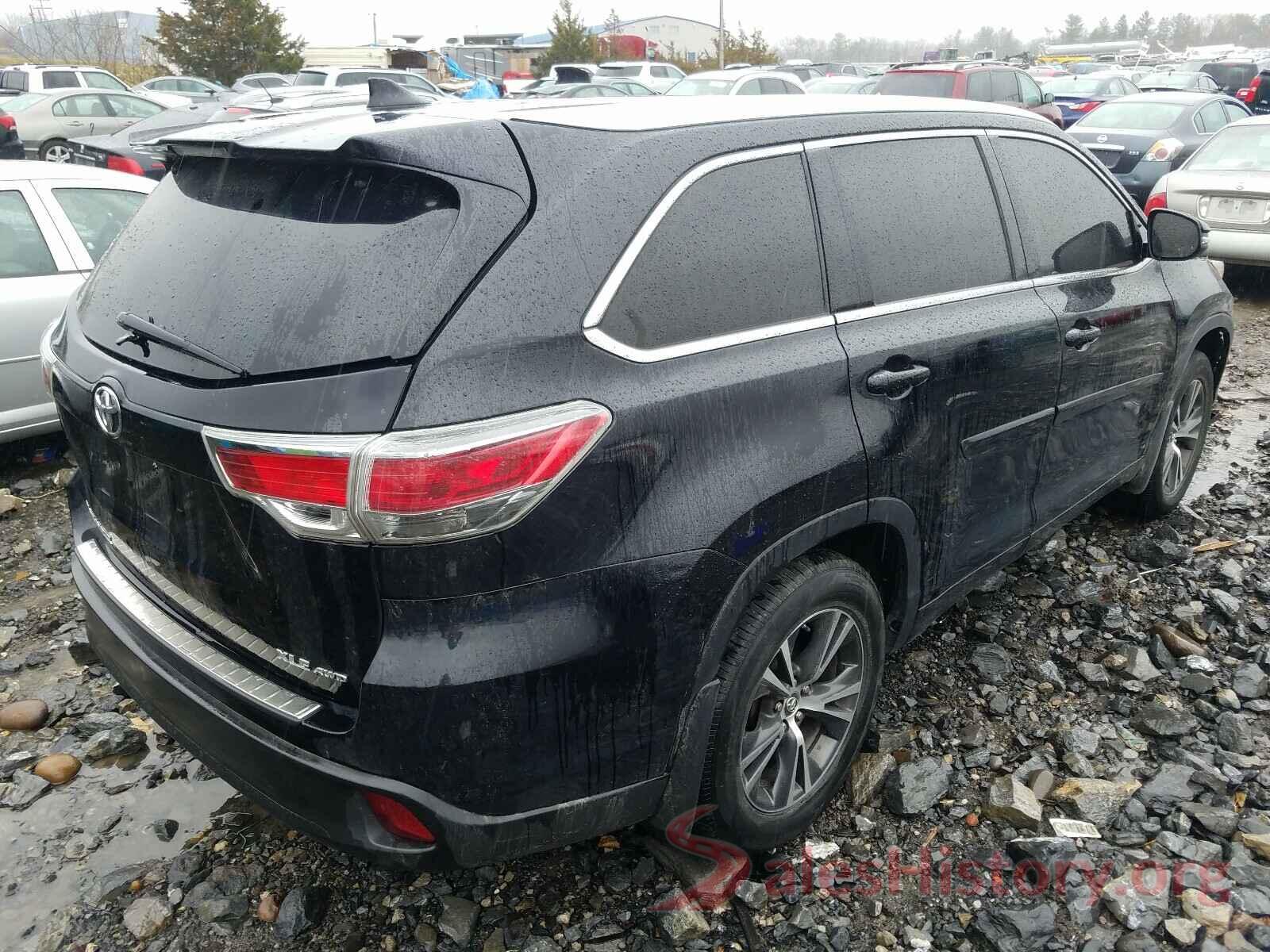 5TDJKRFH8GS308430 2016 TOYOTA HIGHLANDER