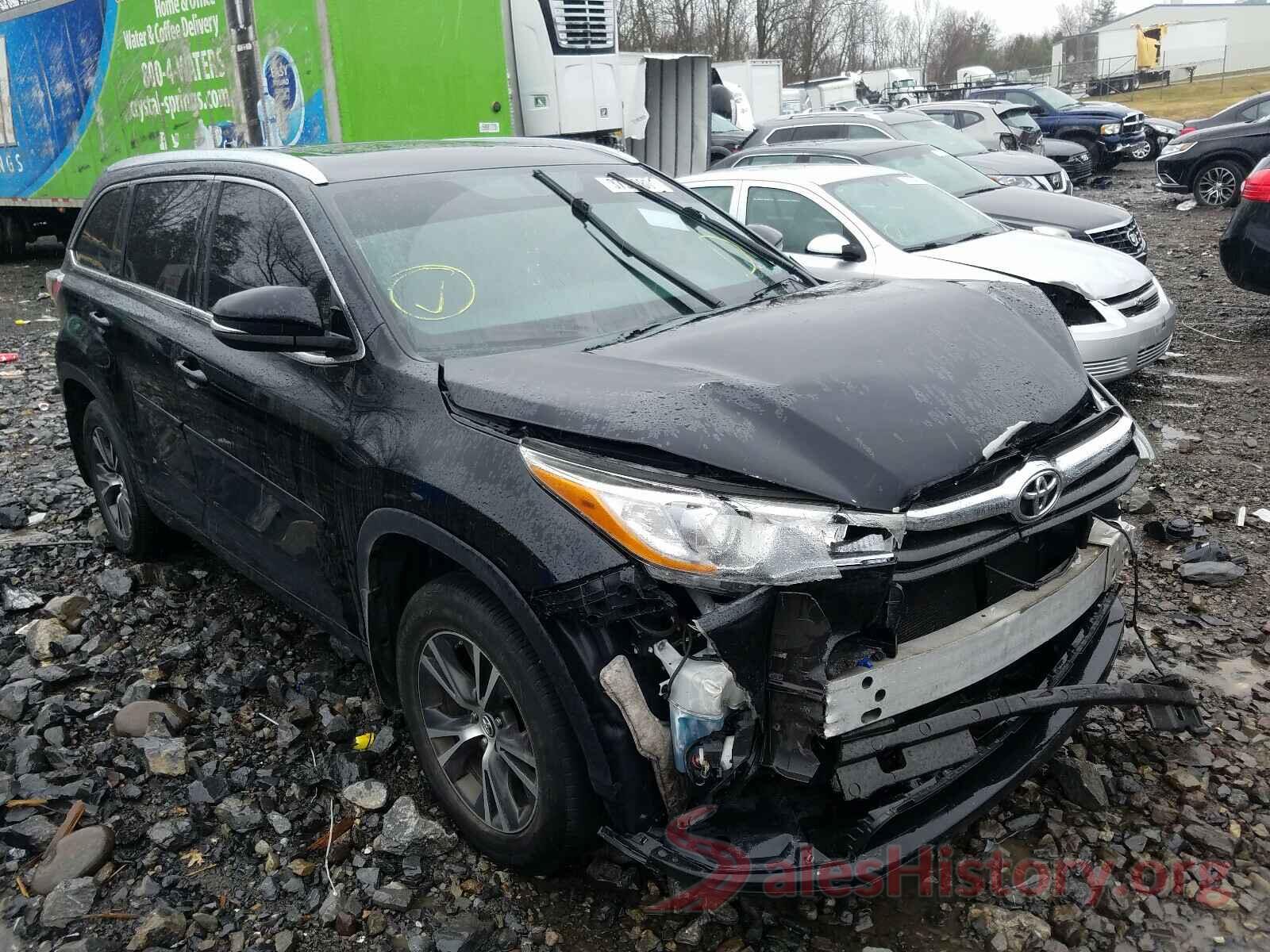 5TDJKRFH8GS308430 2016 TOYOTA HIGHLANDER