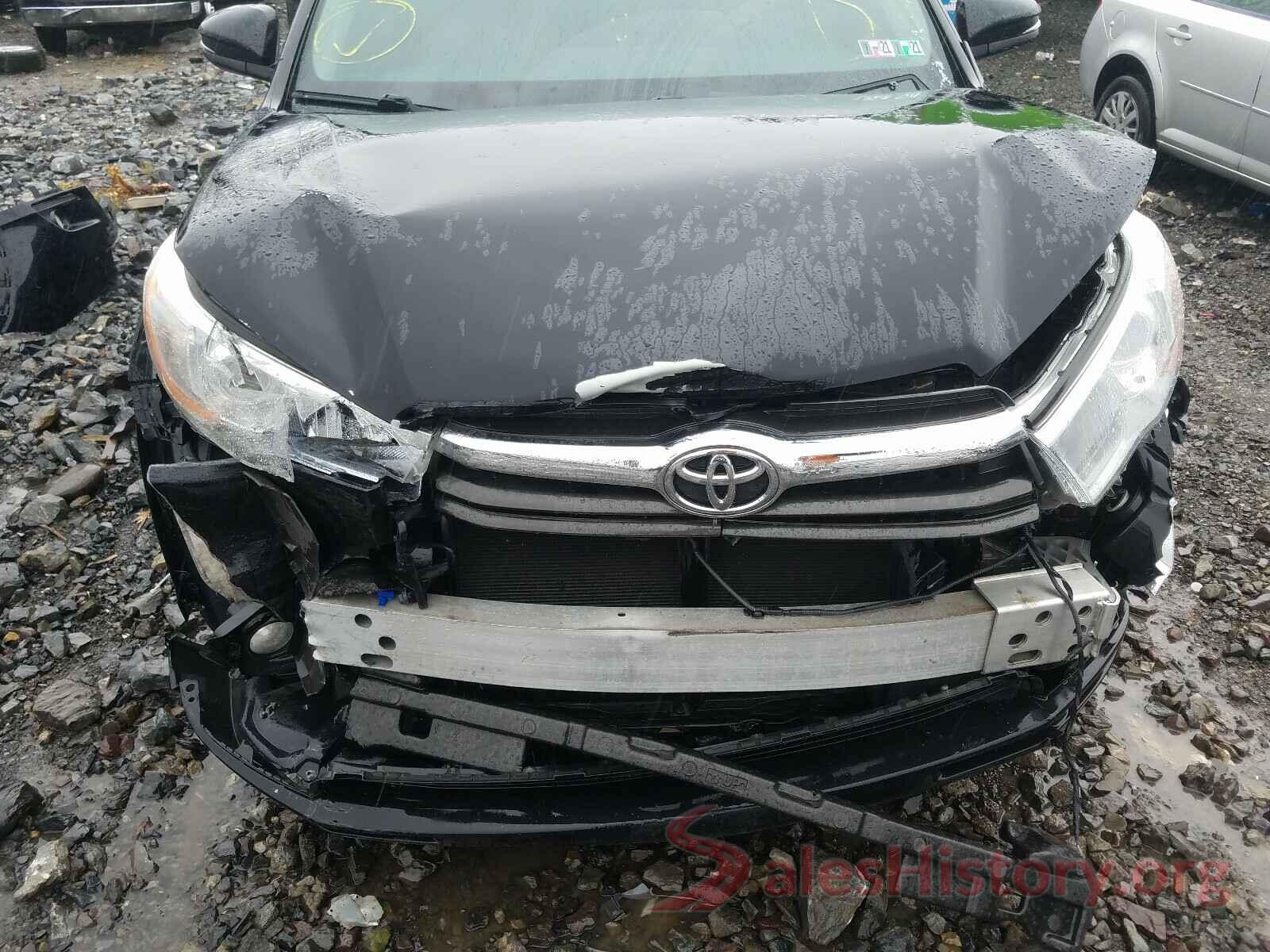 5TDJKRFH8GS308430 2016 TOYOTA HIGHLANDER