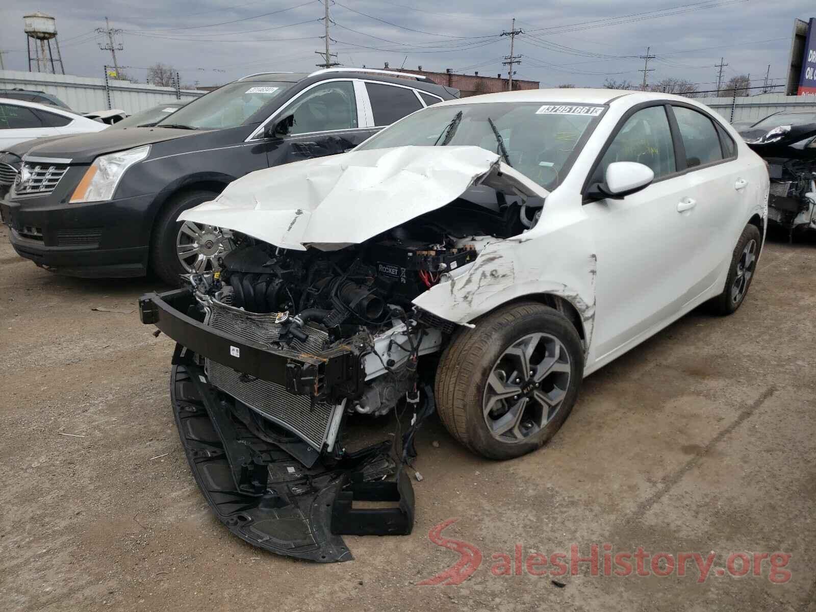 3KPF24AD8ME263220 2021 KIA FORTE