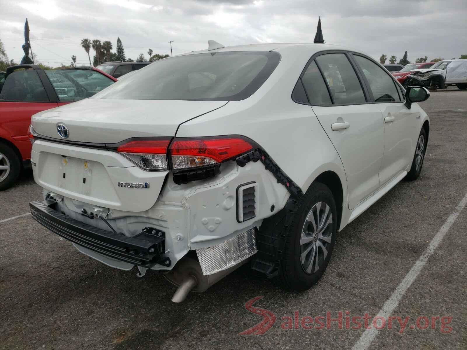 JTDEAMDE9MJ004662 2021 TOYOTA COROLLA