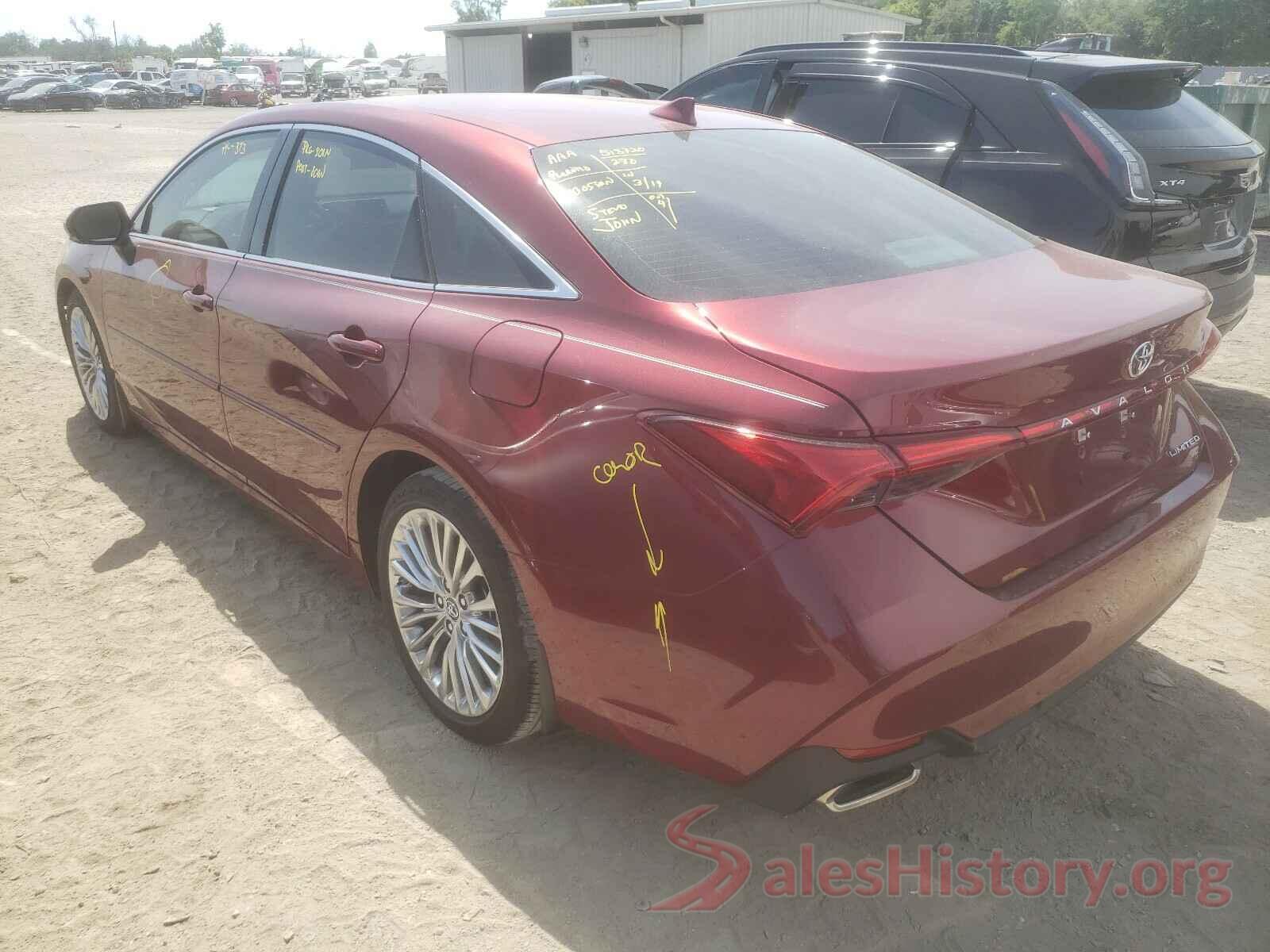 4T1BZ1FB2KU038317 2019 TOYOTA AVALON