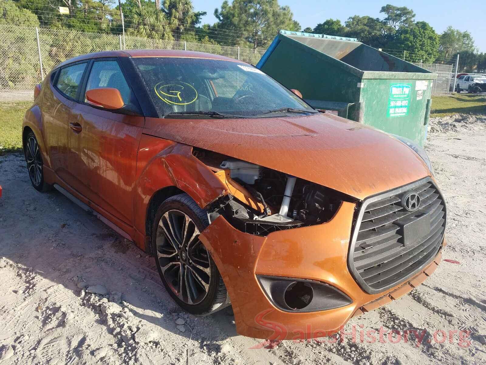 KMHTC6AE0GU286982 2016 HYUNDAI VELOSTER